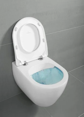 Villeroy & Boch Subway 2.0 Tiefspül-WC spülrandlos, Oval, wandhängend, weiß Villeroy & Boch Subway 2.0 Tiefspül-WC spülrandlos, Oval, wandhängend, weiß