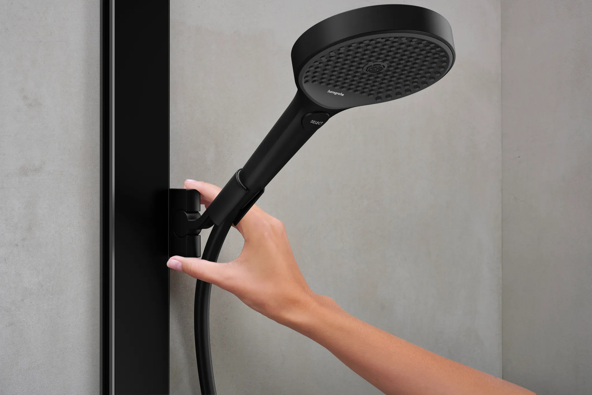 Rainfinity Showerpipe 360 1jet mit ShowerTablet 350 Chrom Rainfinity Showerpipe 360 1jet mit ShowerTablet 350 Chrom