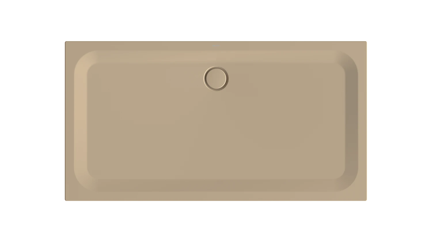 Bette rechteck Duschwanne „BetteUltra“ 1700 × 900 mm mit BetteAntirutsch Pro, ohne Oberflächenveredelung, ohne Wannenträger, in Greige