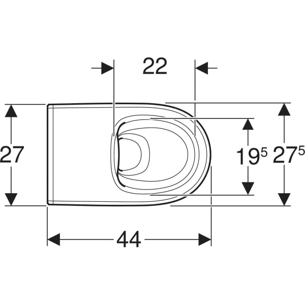 WC „Bambini“, Befestigung verdeckt WC „Bambini“, Befestigung verdeckt