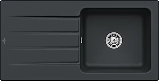 Villeroy & Boch Architectura 60 Einbauspüle, 1000 x 510 mm, Pure Black Villeroy & Boch Architectura 60 Einbauspüle, 1000 x 510 mm, Pure Black