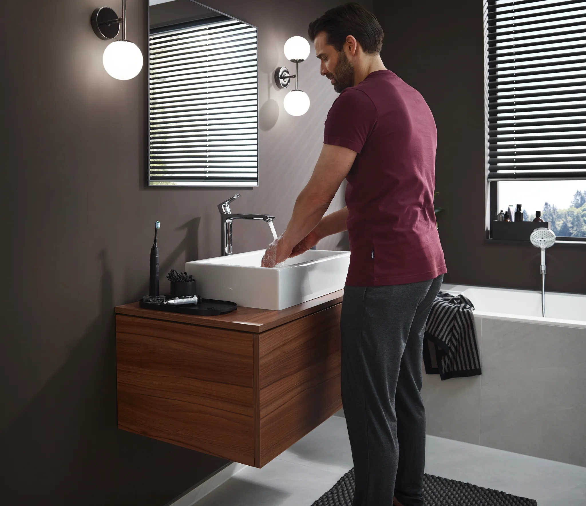 Hansgrohe Mischer Metris Einhebel-Waschtischmischer 260, Chrom