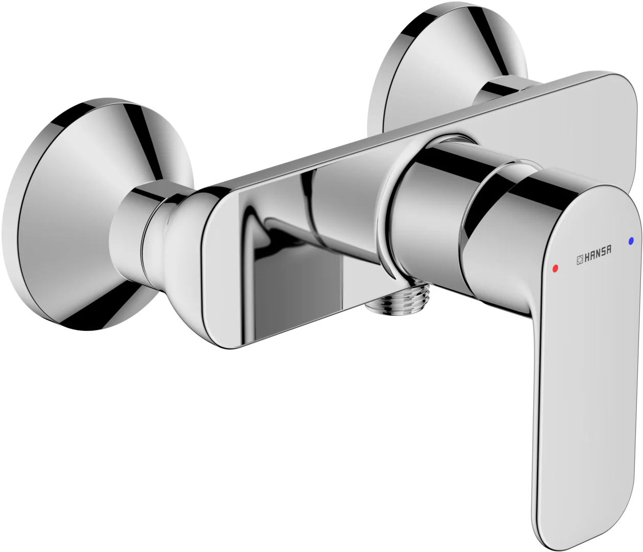 HansaBASIC Duscharmatur Wandmontage Einhebelmischer Chrom DN15 HansaBASIC Duscharmatur Wandmontage Einhebelmischer Chrom DN15
