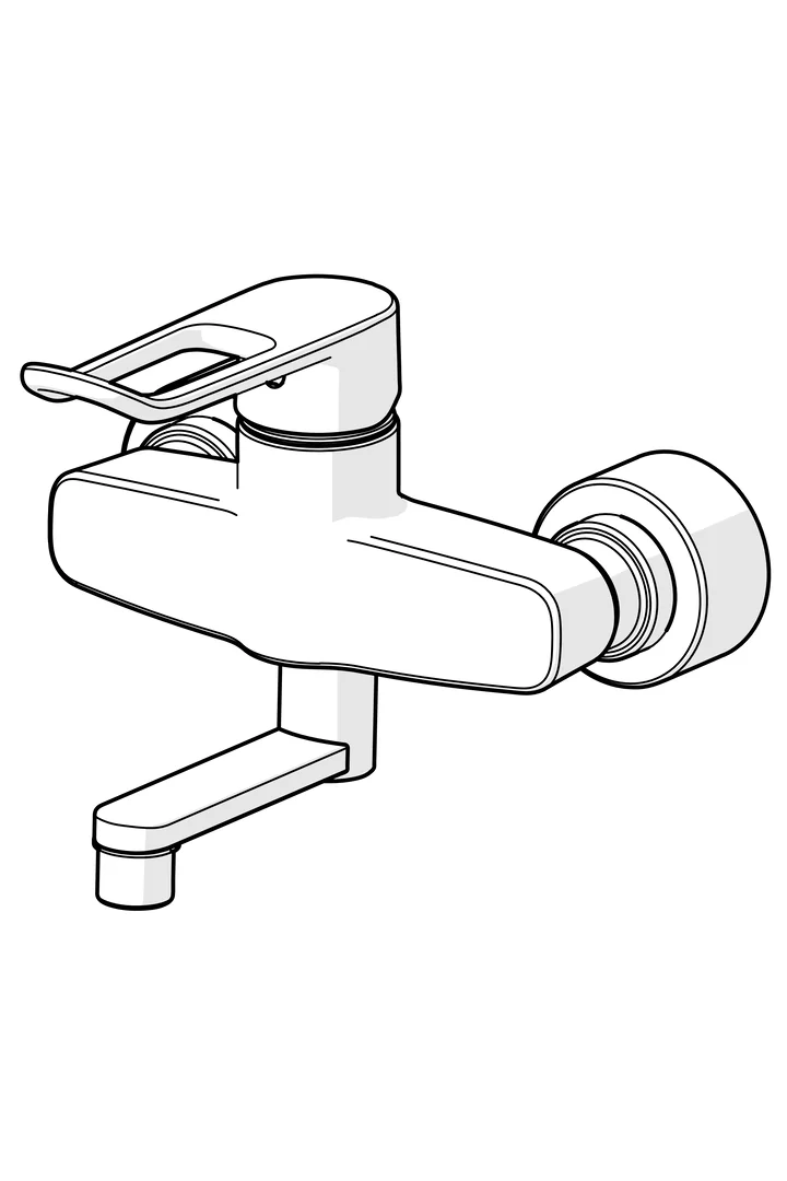 HansaCLINICA Einhebelmischer Waschtischbatterie Bügelhebel lang Ausladung 177 mm DN15 Chrom HansaCLINICA Einhebelmischer Waschtischbatterie Bügelhebel lang Ausladung 177 mm DN15 Chrom
