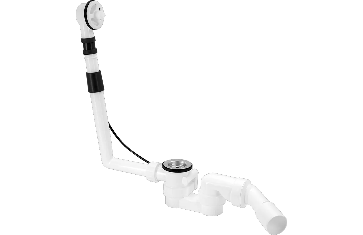 Rohmontageset MW für Normalbadewannen und tiefe Brausetassen, Abgang 40/50 mm