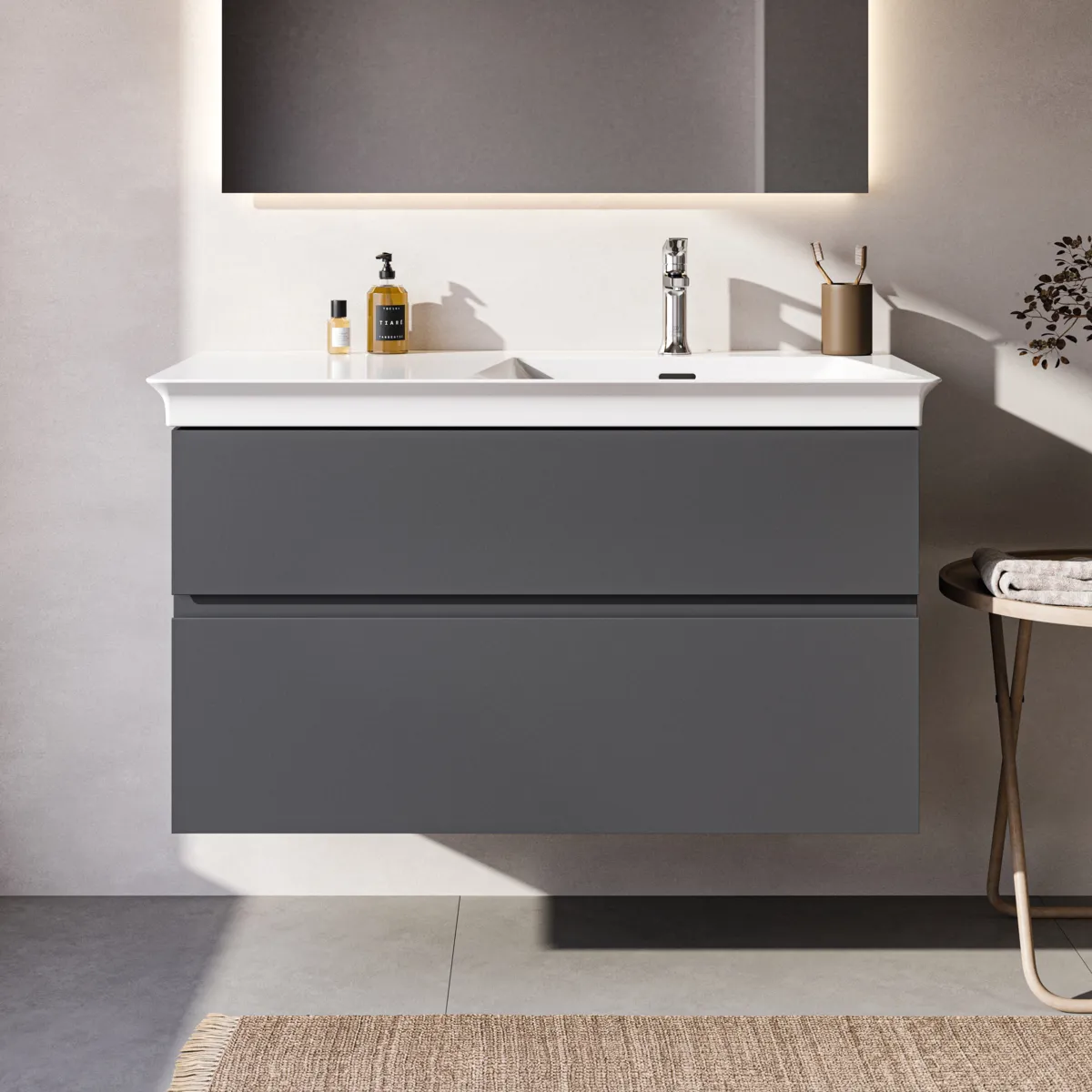 Ideal Standard Waschtischarmatur Grande La Dolce Vita mit Ablaufgarnitur Chrom Ideal Standard Waschtischarmatur Grande La Dolce Vita mit Ablaufgarnitur Chrom