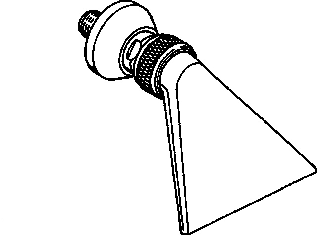 HA Kopfbrause HANSAJET 0439 1-strahlig G3/4 Ausladung 165 mm DN20 Chrom