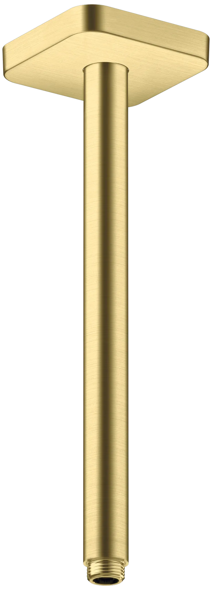 Hansgrohe AXOR ShowerSolutions Deckenanschluss 300 mm softsquare, Brushed Brass Hansgrohe AXOR ShowerSolutions Deckenanschluss 300 mm softsquare, Brushed Brass