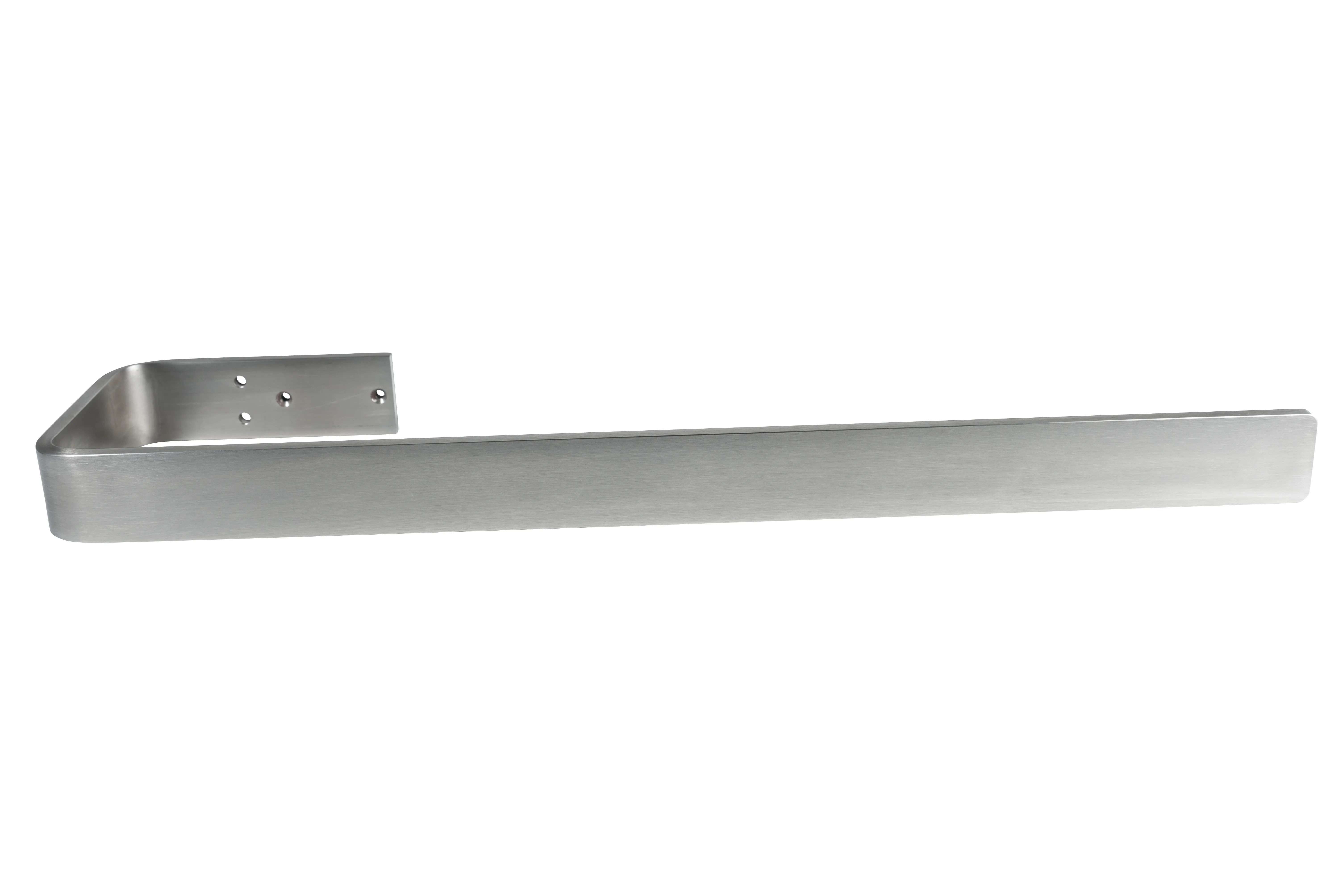 Handtuchhalter Länge 470 mm Edelstahl gebürstet Größe: 47 cm Handtuchhalter Länge 470 mm Edelstahl gebürstet Größe: 47 cm