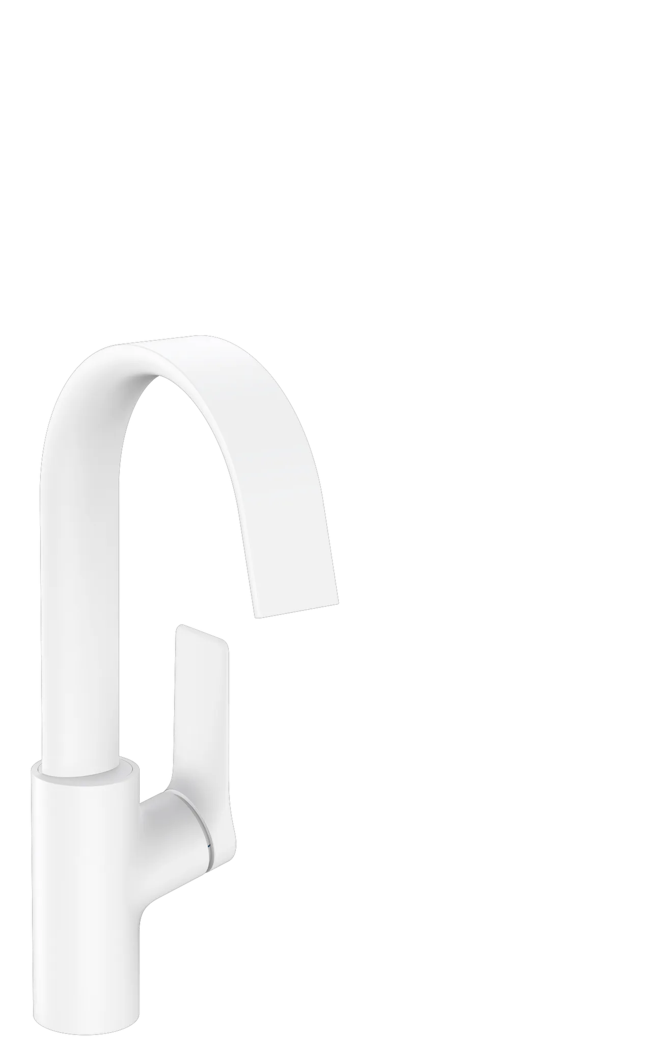 Hansgrohe Vivenis Einhebel-Waschtischmischer 210 mit Schwenkauslauf, Mattweiß Hansgrohe Vivenis Einhebel-Waschtischmischer 210 mit Schwenkauslauf, Mattweiß