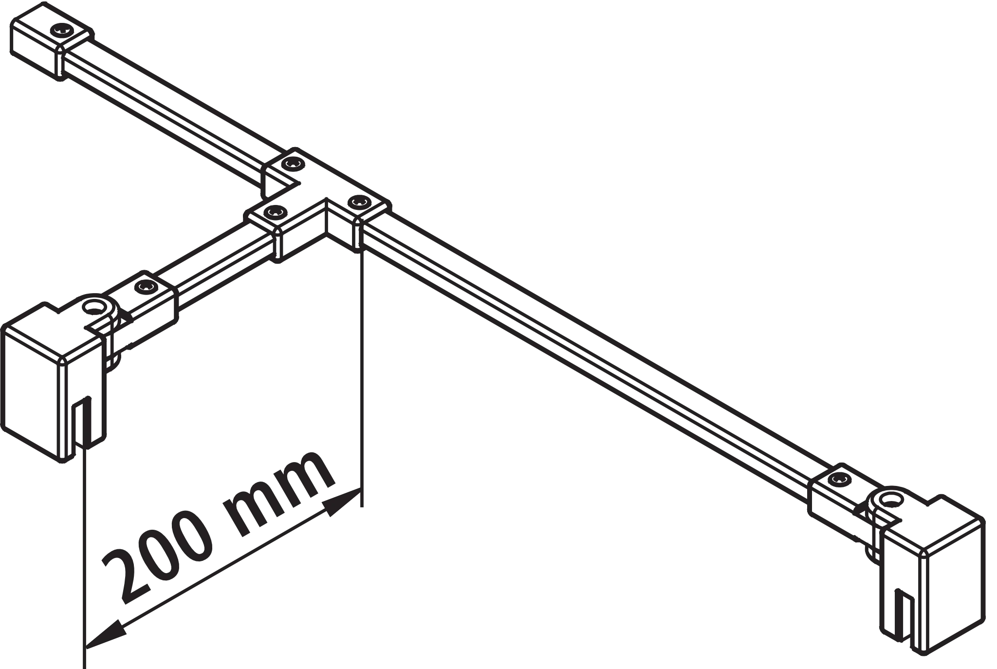 Kermi Duschdesign Stabilisierung „LIGA“ 1200 mm in Silber Mattglanz Kermi Duschdesign Stabilisierung „LIGA“ 1200 mm in Silber Mattglanz
