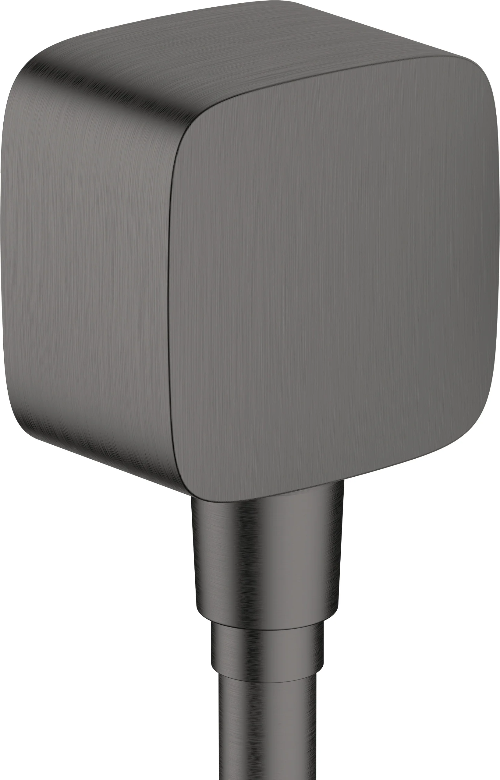 Hansgrohe FixFit Wandanschluss mit Rückflussverhinderer BBC, Brushed Black Chrome, DN15, G 1/2 Hansgrohe FixFit Wandanschluss mit Rückflussverhinderer BBC, Brushed Black Chrome, DN15, G 1/2