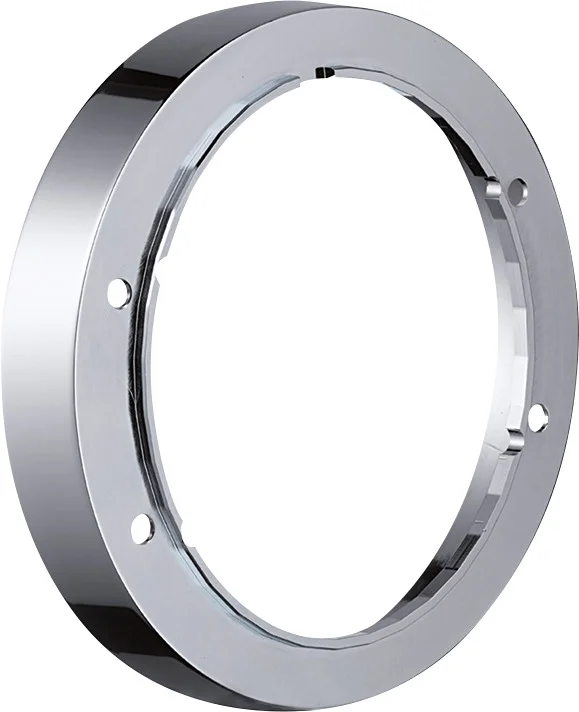 Hansgrohe Verlängerungsrosette für iBox, Chrom, Durchmesser 150 mm, Verlängerung 22 mm