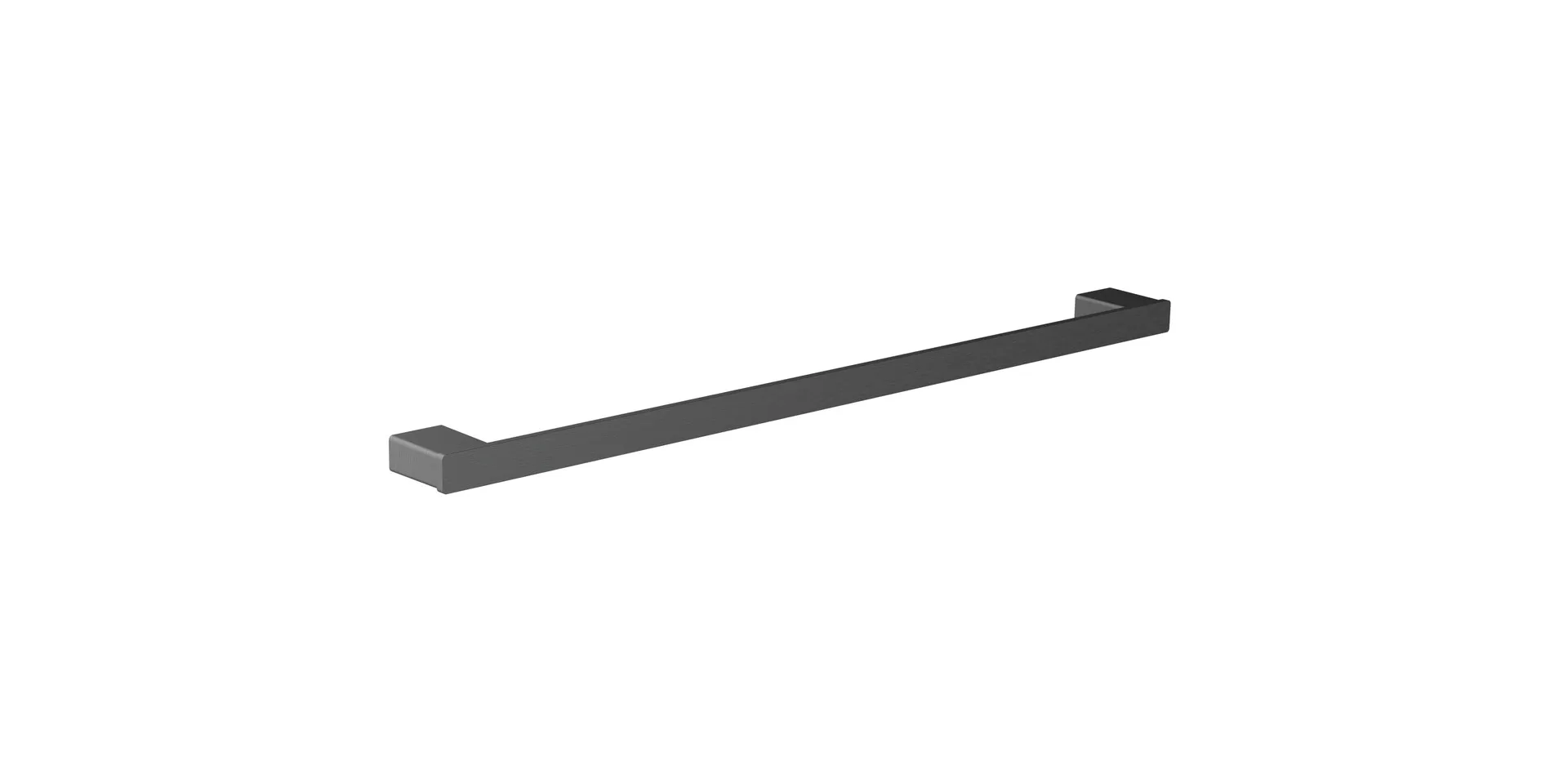 loft Badetuchhalter800mm, schwarz/chrom