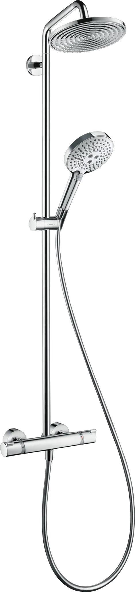 Hansgrohe Raindance S Showerpipe 240 1jet EcoSmart mit Thermostat, Chrom Hansgrohe Raindance S Showerpipe 240 1jet EcoSmart mit Thermostat, Chrom
