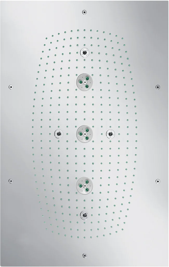Hansgrohe Raindance Rainmaker Kopfbrause rechteckig chrom 680 x 460 mm 3 Strahlzonen DN15