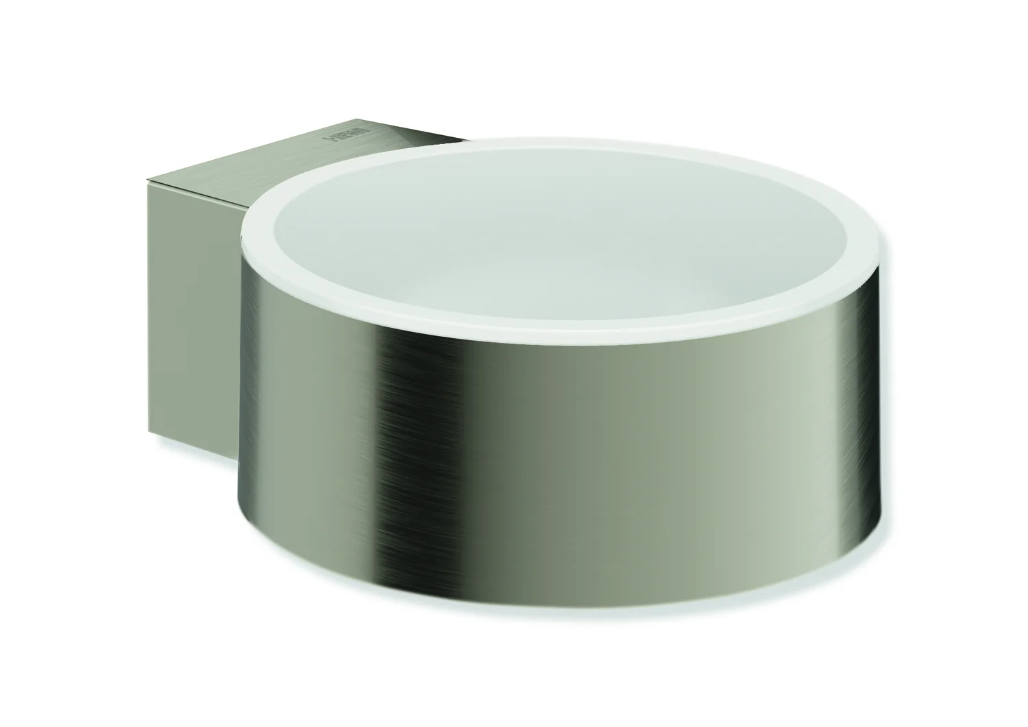 HEWI Föhnhalter System 900, Edelstahl, PVD, Polyamid, Wandmontage, Nickel gebürstet HEWI Föhnhalter System 900, Edelstahl, PVD, Polyamid, Wandmontage, Nickel gebürstet