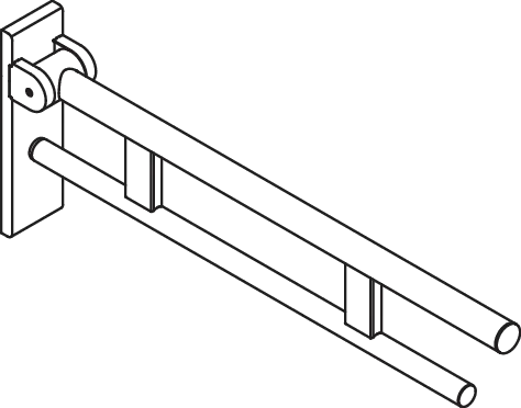 HEWI Stützklappgriff „System 900“