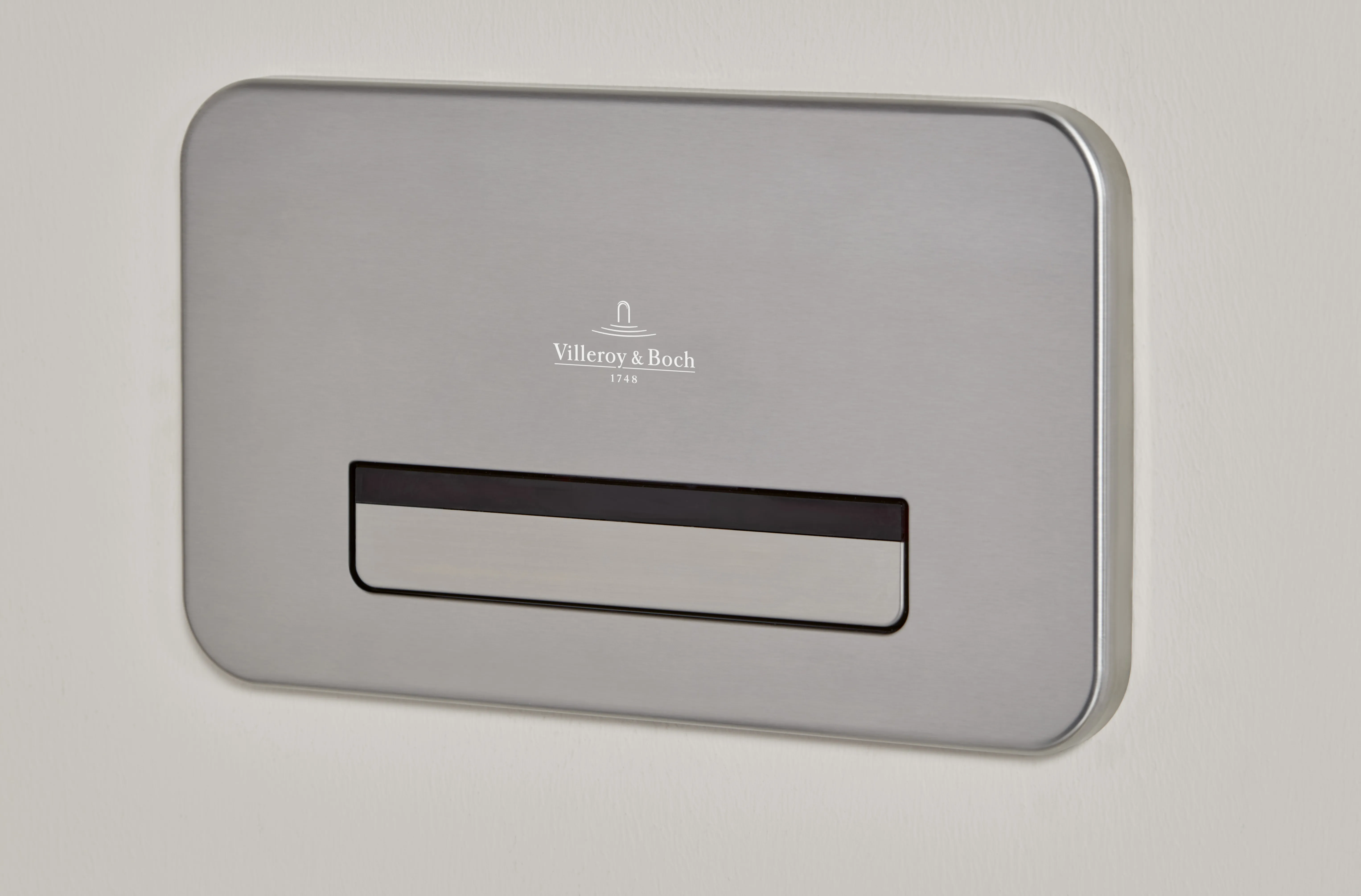WC-Betätigungsplatte ViConnect Installationssysteme 922311, 269 x 161 x 13 mm, 2-Mengen-Spülung, Edelstahl WC-Betätigungsplatte ViConnect Installationssysteme 922311, 269 x 161 x 13 mm, 2-Mengen-Spülung, Edelstahl