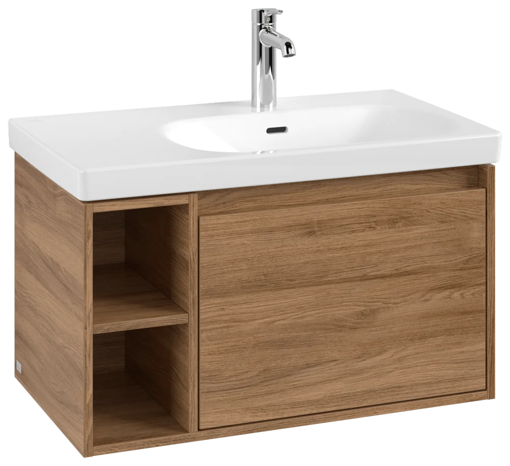 Villeroy & Boch Skyla Waschbeckenunterschrank C78700, 772x436x439mm, Kansas Oak