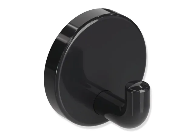 HEWI Einzelhaken Serie 801, Tiefschwarz HEWI Einzelhaken Serie 801, Tiefschwarz