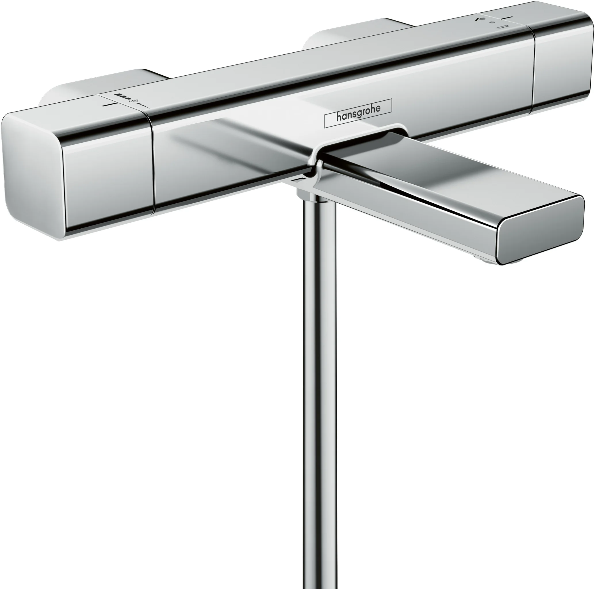 Hansgrohe Ecostat E Wannenthermostat Aufputz, Chrom, Ausladung 183 mm, 2 Verbraucher Hansgrohe Ecostat E Wannenthermostat Aufputz, Chrom, Ausladung 183 mm, 2 Verbraucher