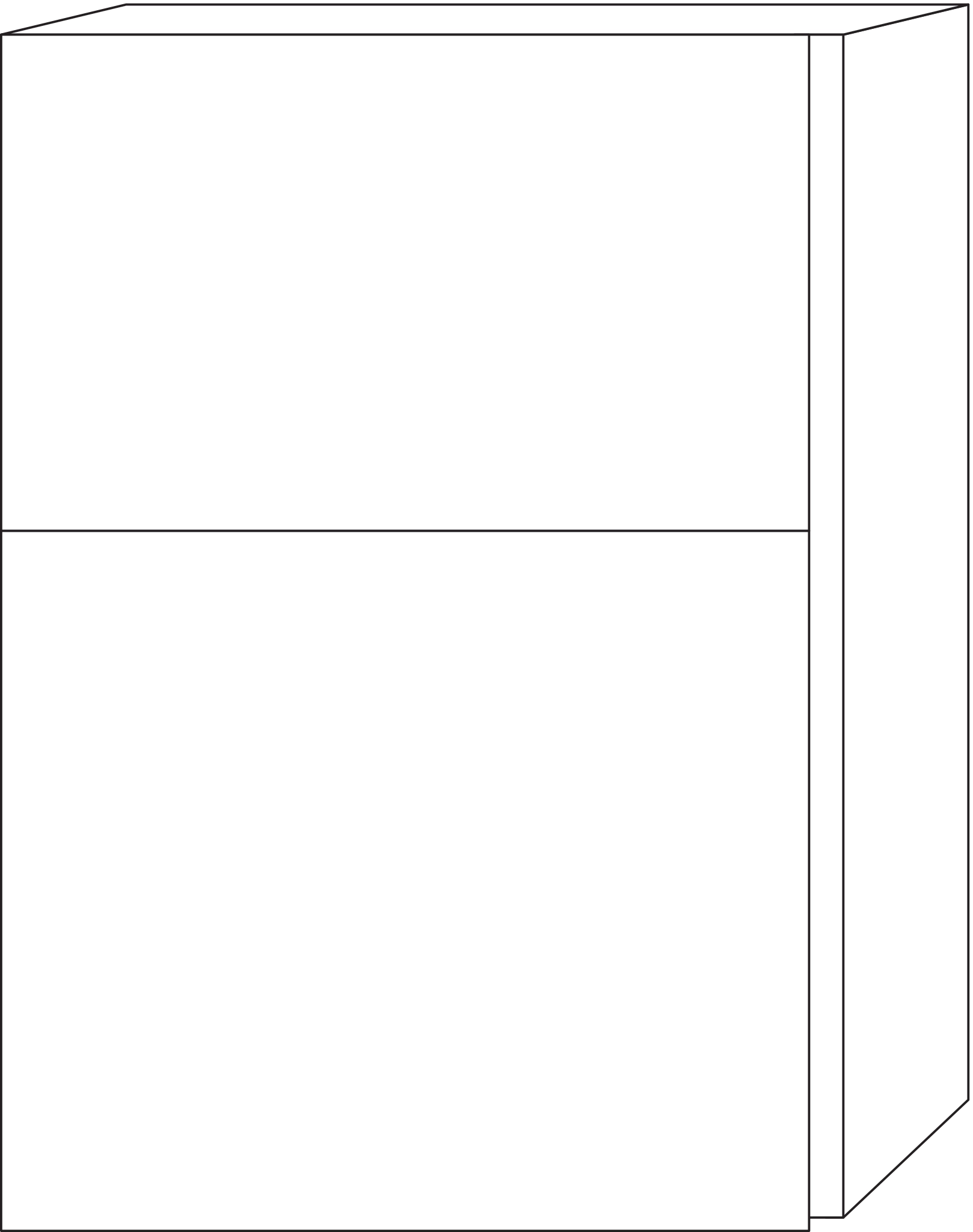 Sanipa Unterschrank „3way“ 400 × 580 × 345 mm in Eiche Natural-Touch