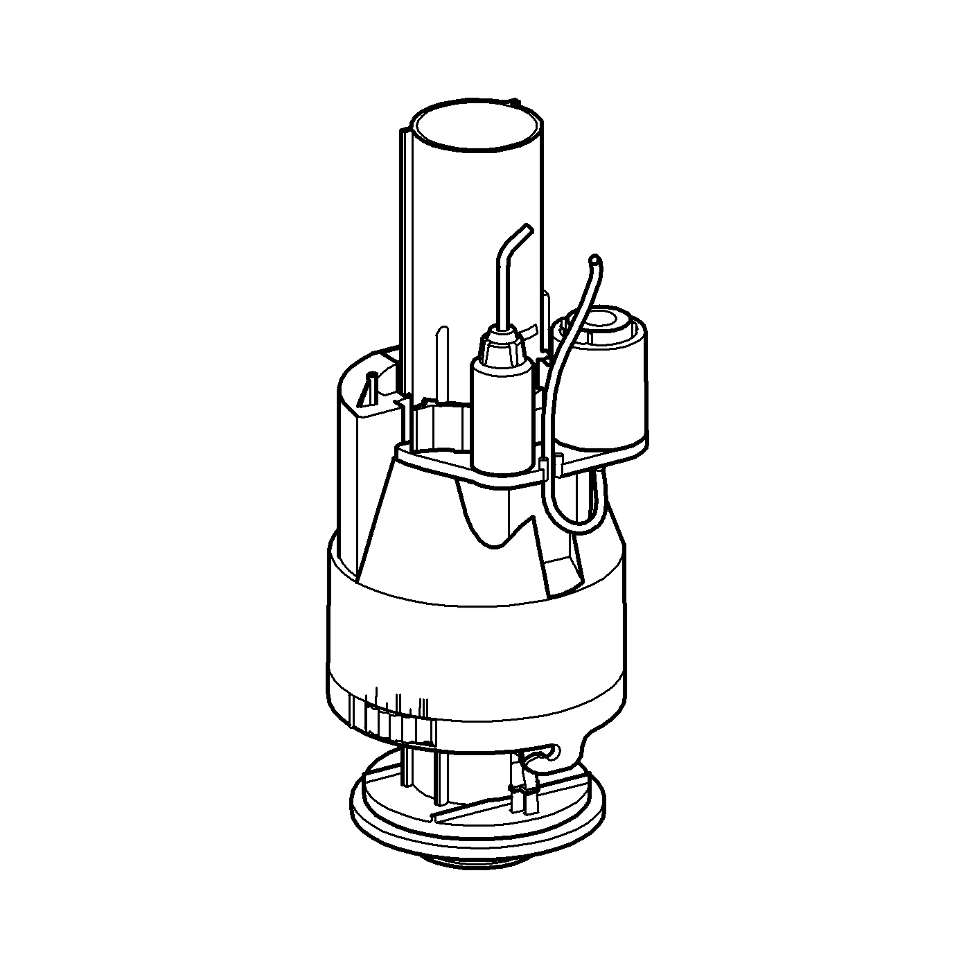 Ablaufventil 42774, pneumatisch Dual Flush, Sonderangebot Ablaufventil 42774, pneumatisch Dual Flush, Sonderangebot