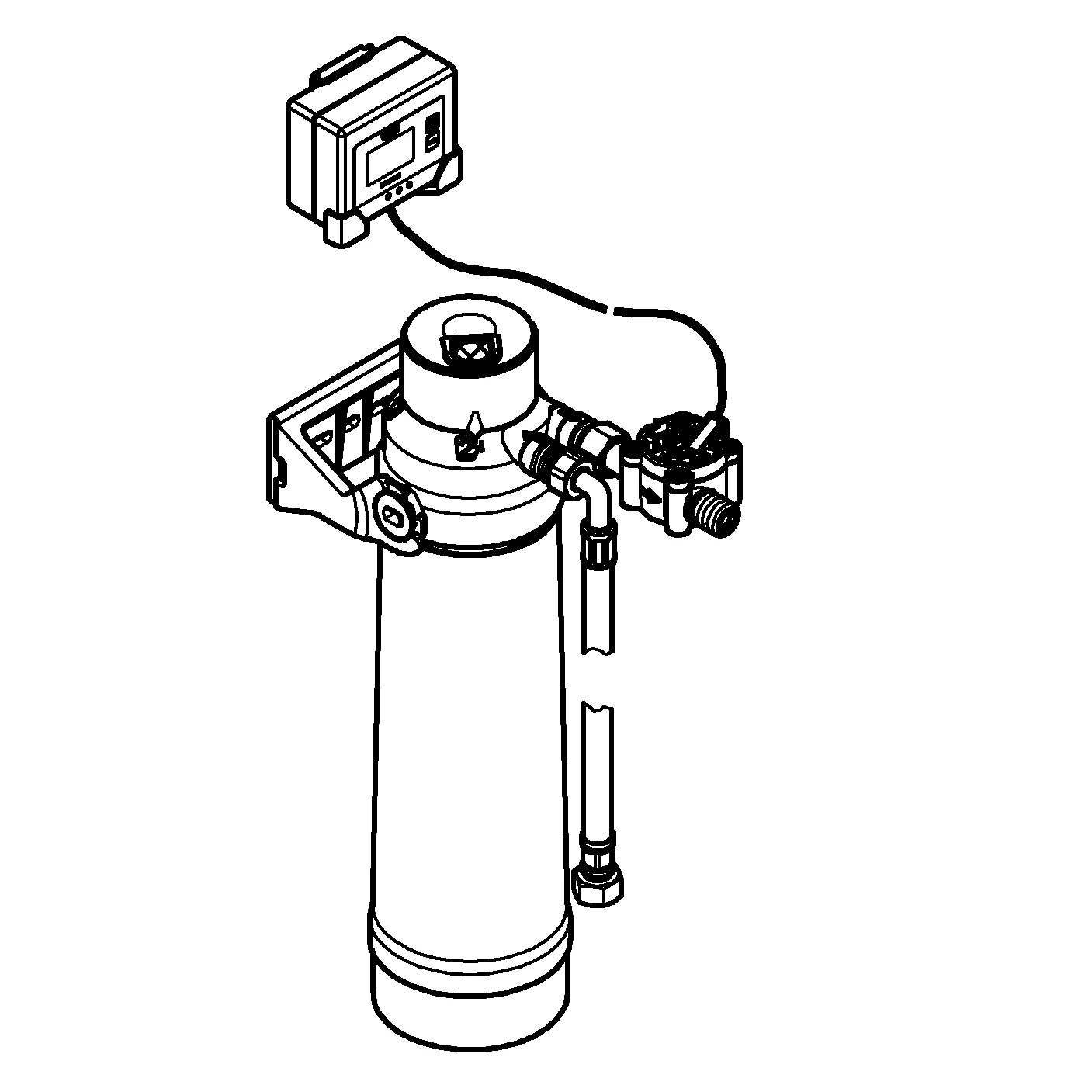 Filter Starter Set Magnesium + Zink Blue 40875, mit Filterkopf, Blue Magnesium + Zink Filter