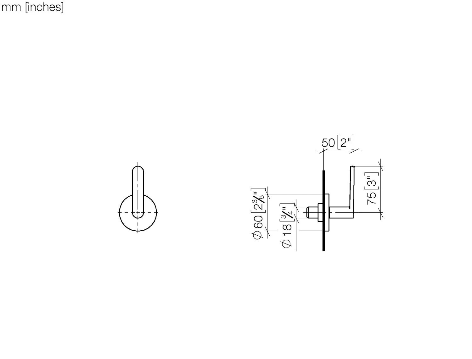 Unterputzventil rechtsschließend 3/4″ META Chrom 36608661 Unterputzventil rechtsschließend 3/4″ META Chrom 36608661