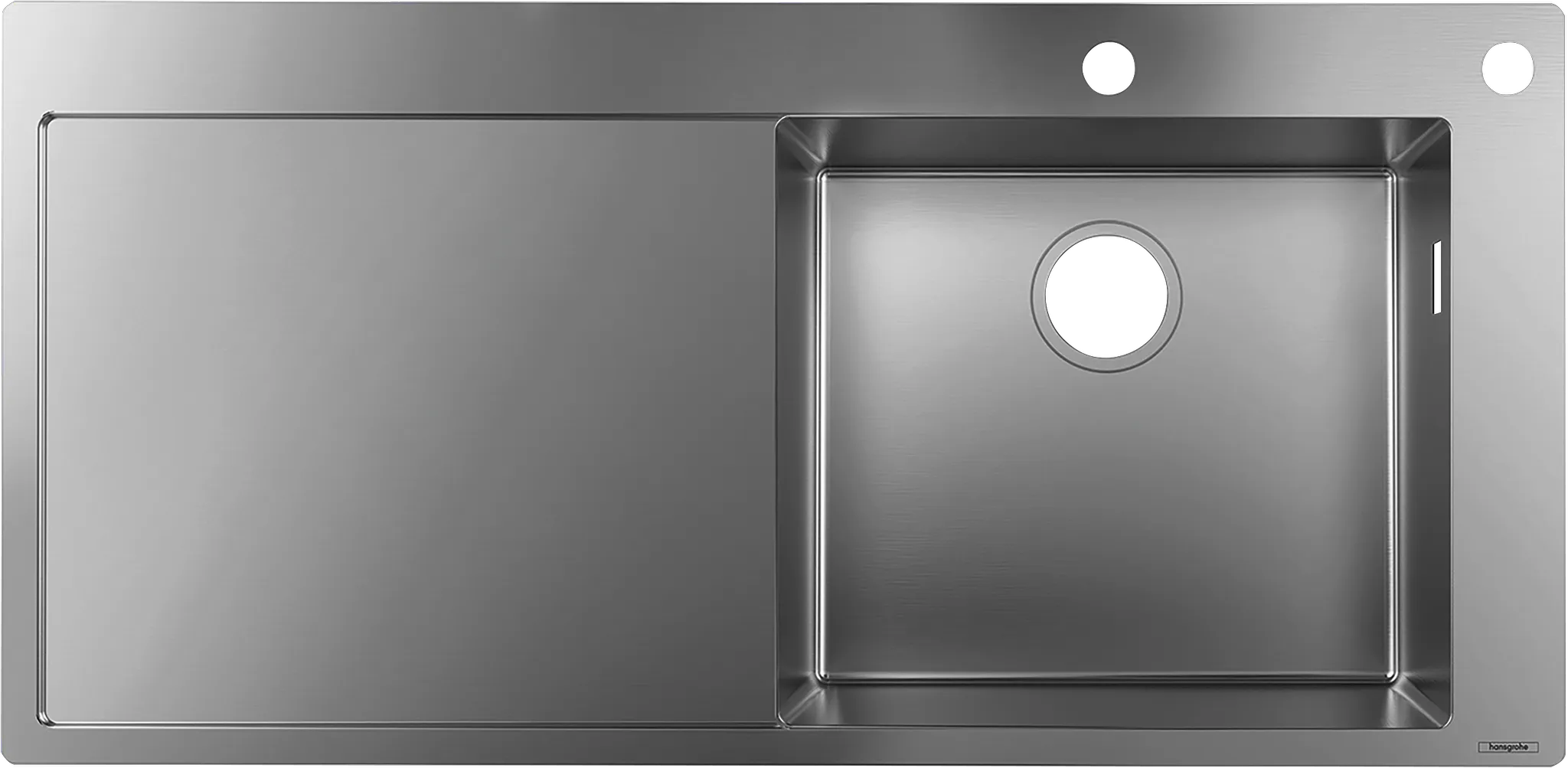 Einbauspüle 450 mit Abtropffläche S717-F450 Einbauspüle 450 mit Abtropffläche S717-F450