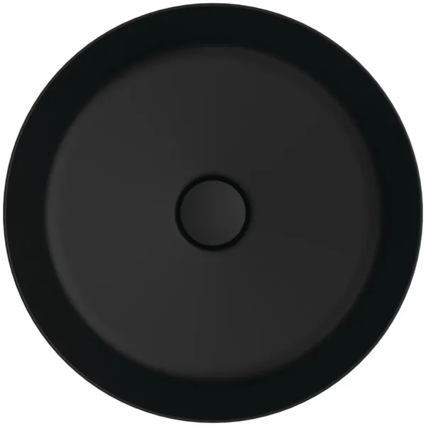 Waschbecken „Ipalyss“ 40 × 40 × 12 cm in Schwarz Matt Waschbecken „Ipalyss“ 40 × 40 × 12 cm in Schwarz Matt