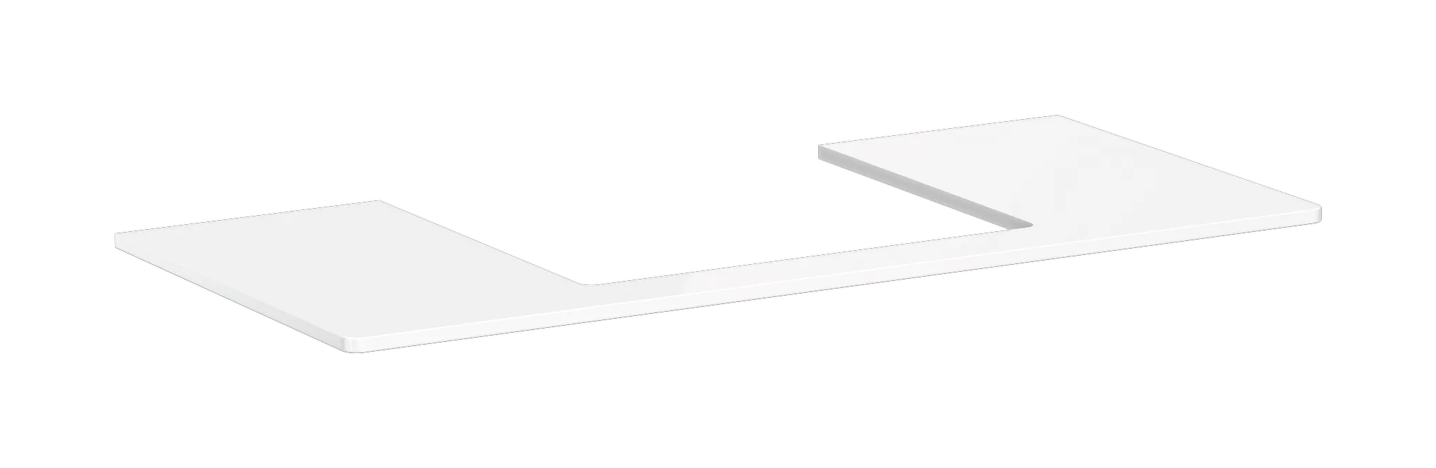 Hansgrohe Xelu Q Konsole 1180⁄550, Weiß Hochglanz Hansgrohe Xelu Q Konsole 1180⁄550, Weiß Hochglanz