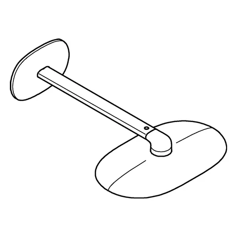 Kopfbrauseset Rainshower Duo 360 26254, Brausearm 450 mm, chrom Kopfbrauseset Rainshower Duo 360 26254, Brausearm 450 mm, chrom