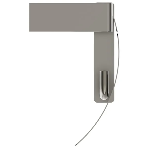 Papierrollenhalter Conca Cube, eckig, Brushed Gold