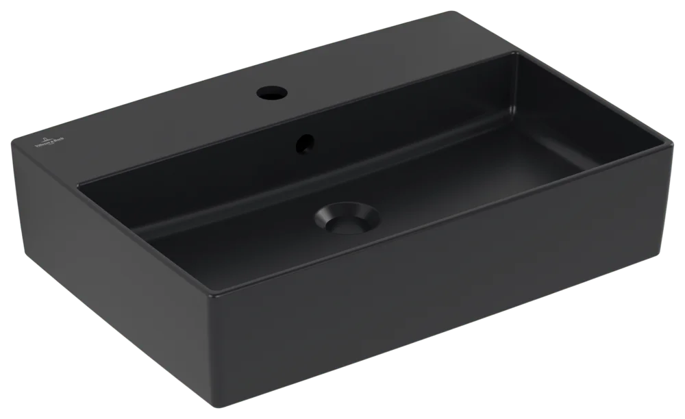 Villeroy & Boch Memento 2.0 Aufsatzwaschbecken TitanCeram Pure Black CeramicPlus
