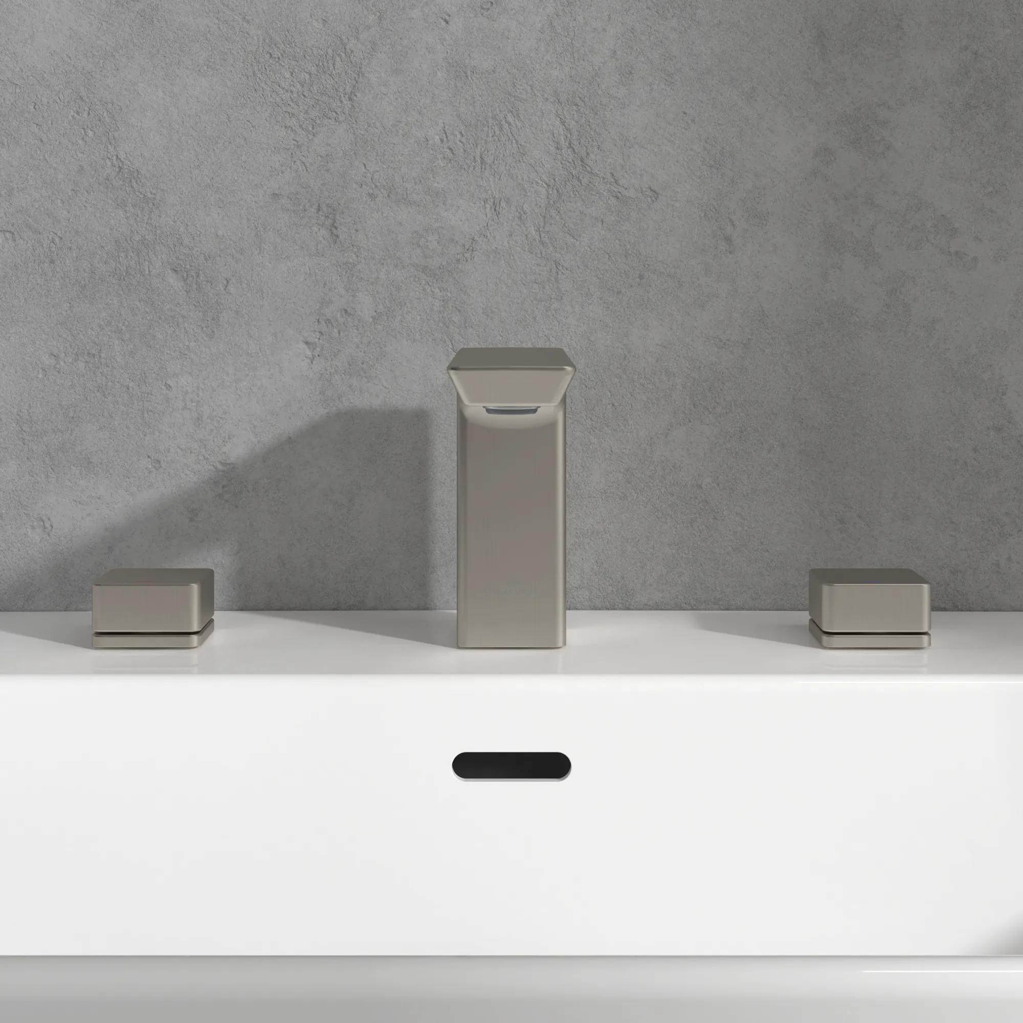 Einhand-Waschtischarmatur „Subway 3.0“ 17,8 cm Ausladung 134 mm in Brushed Nickel Matt Einhand-Waschtischarmatur „Subway 3.0“ 17,8 cm Ausladung 134 mm in Brushed Nickel Matt