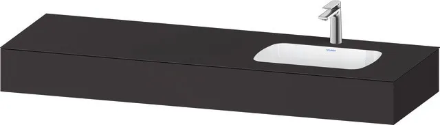 Einbauwaschtisch mit Konsole „Qatego“ 160 × 55 × 17 cm Einbauwaschtisch mit Konsole „Qatego“ 160 × 55 × 17 cm