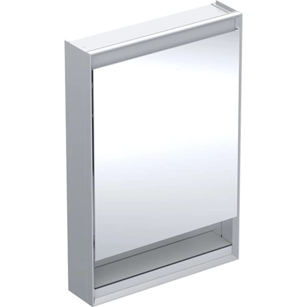 Geberit Spiegelschrank „One“ 60 × 15 cm in Aluminium eloxiert Geberit Spiegelschrank „One“ 60 × 15 cm in Aluminium eloxiert