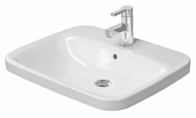 Einbauwaschtisch „DuraStyle“, mit Überlauf, Hahnlochposition mittig