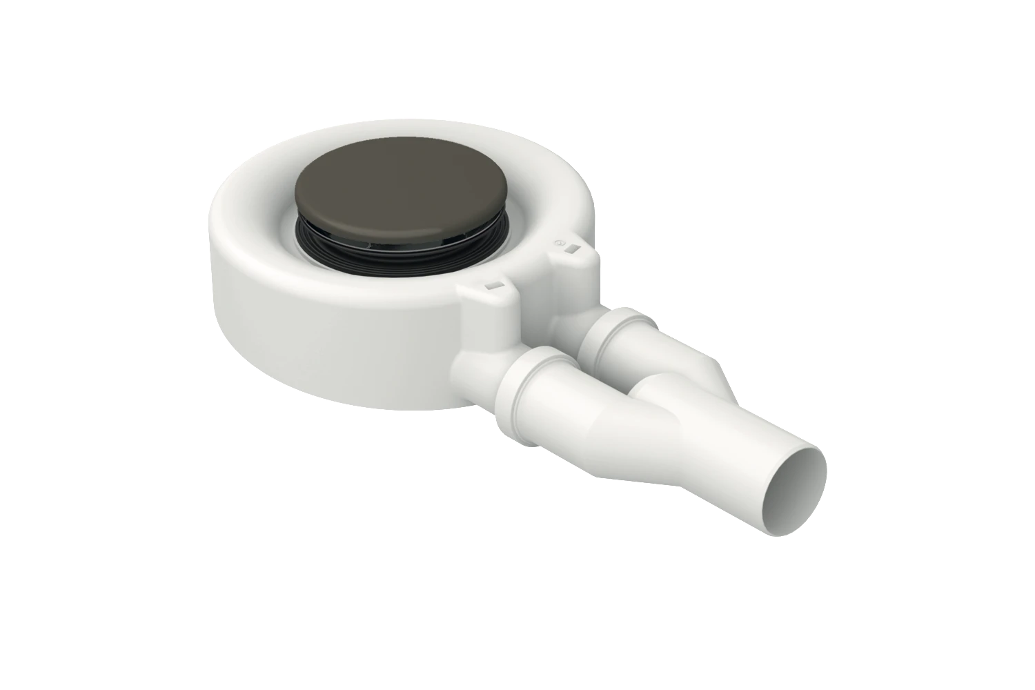 Bette Ablaufgarnitur für Duschwannen „BetteScope“ Modell B574 ⌀ 90 × 80 mm, ohne Überlauf in Taupe Bette Ablaufgarnitur für Duschwannen „BetteScope“ Modell B574 ⌀ 90 × 80 mm, ohne Überlauf in Taupe