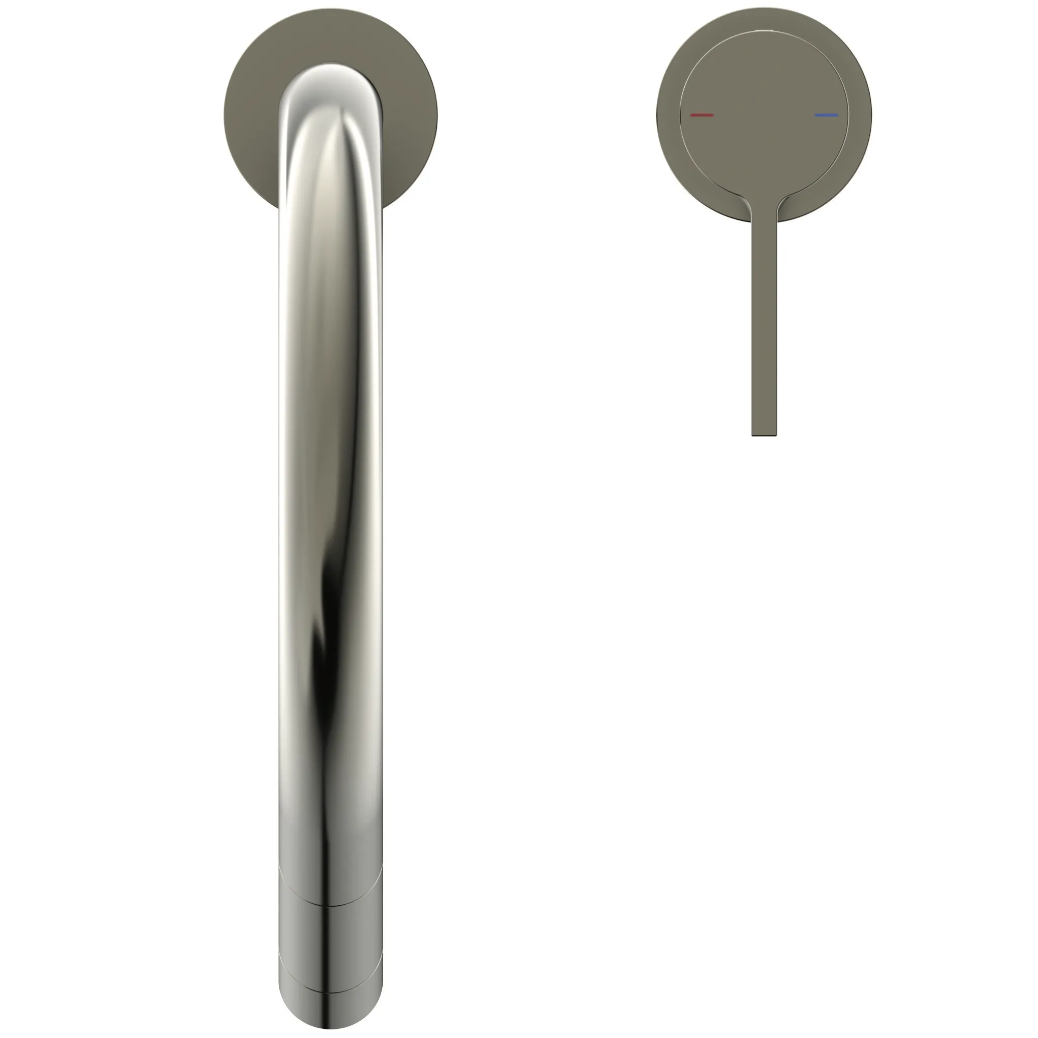 Ideal Standard Gusto 2-Loch Küchenarmatur BD424GN Silver Storm
