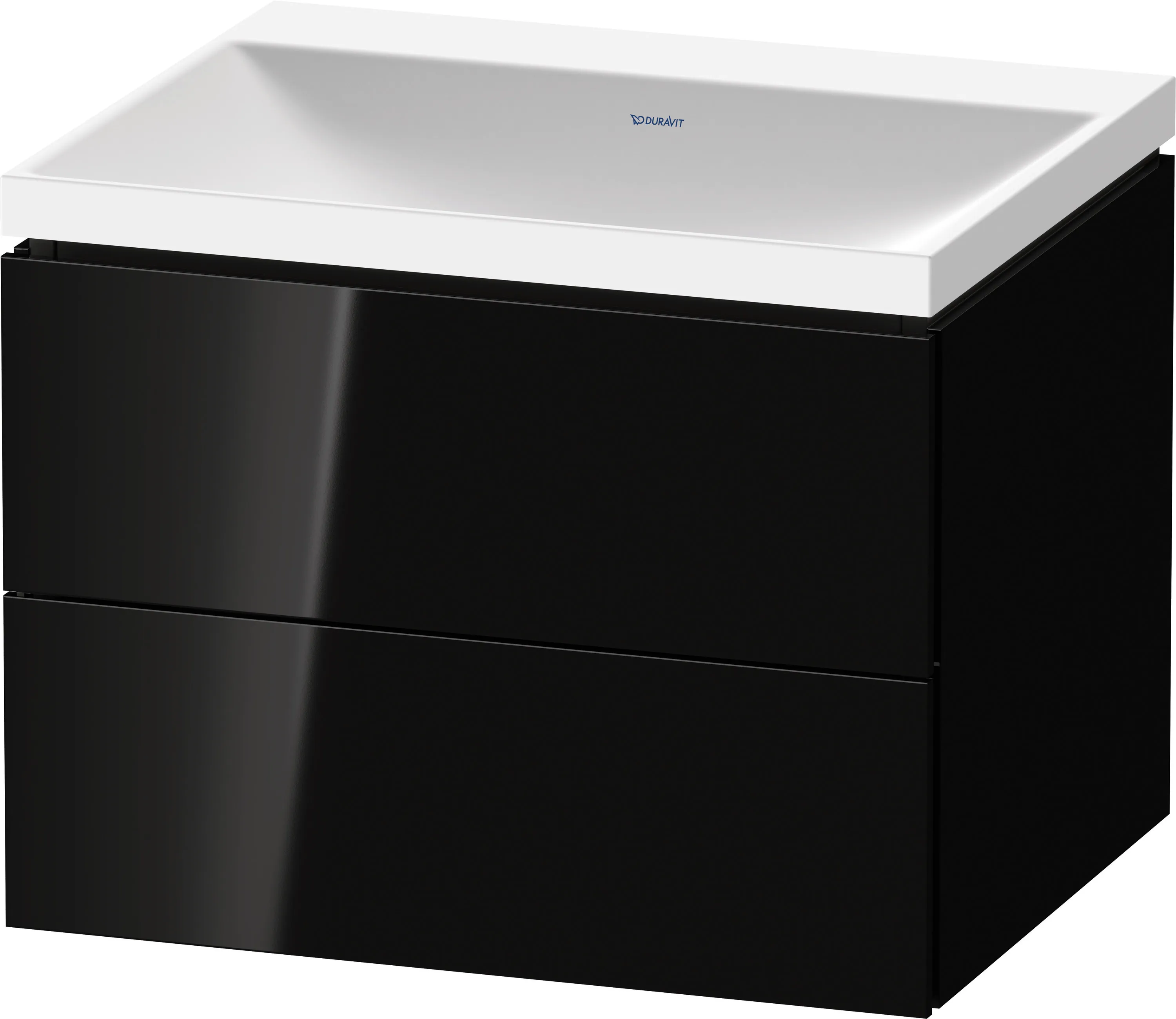 Duravit Möbelset c-shaped Set wandhängend wandhängend „L-Cube“ 60 × 48 × 48 cm Schwarz Hochglanz Duravit Möbelset c-shaped Set wandhängend wandhängend „L-Cube“ 60 × 48 × 48 cm Schwarz Hochglanz