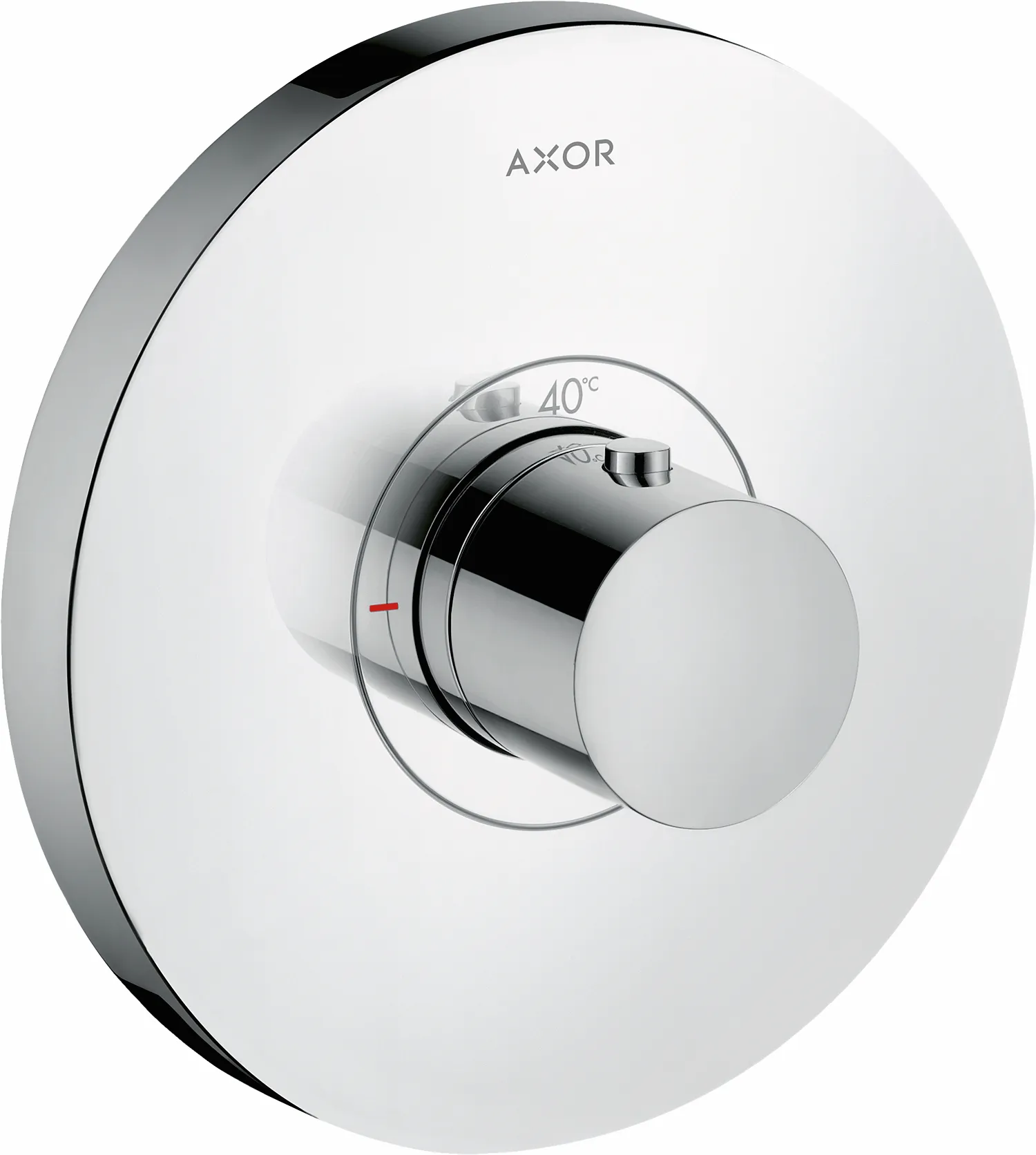 Thermostat UP Axor ShowerSelect Fertigset rund chrom