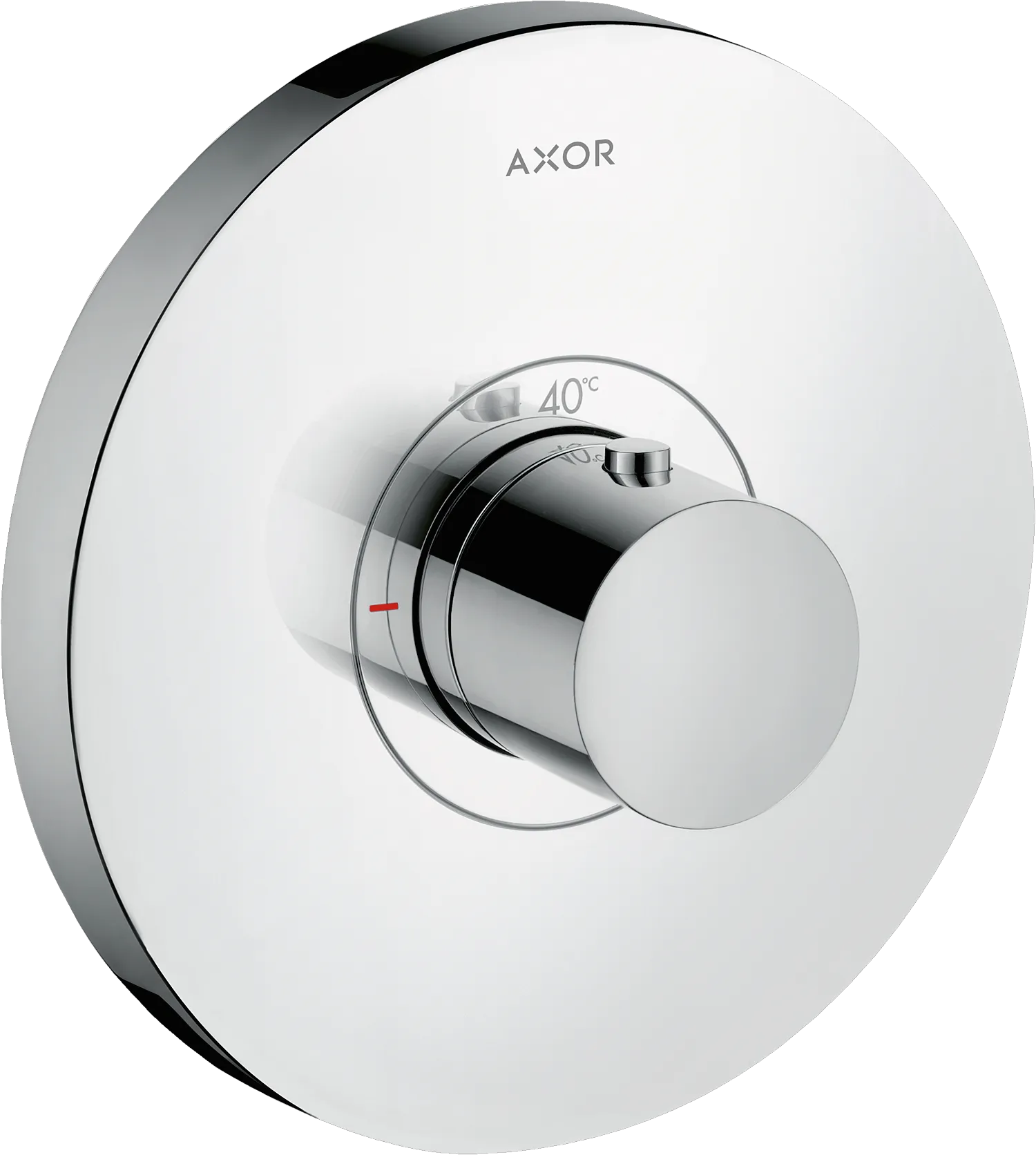 Thermostat UP Axor ShowerSelect Fertigset rund chrom Thermostat UP Axor ShowerSelect Fertigset rund chrom