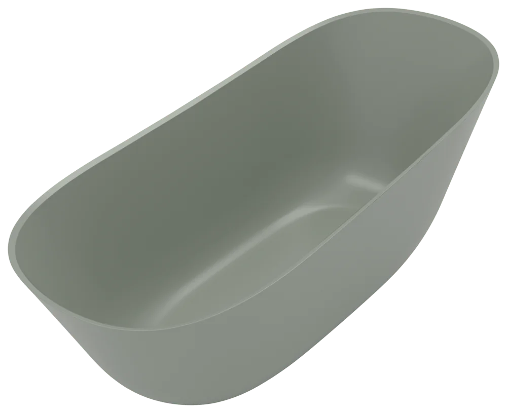 Villeroy & Boch freistehende Badewanne Theano, Morning Green, 170 x 75 cm, Höhe 64 cm, Wanneneinbaumaß 643 mm Villeroy & Boch freistehende Badewanne Theano, Morning Green, 170 x 75 cm, Höhe 64 cm, Wanneneinbaumaß 643 mm