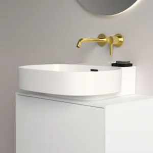 Waschbecken „Linda-X“ 50 × 48 × 13,5 cm in Weiß