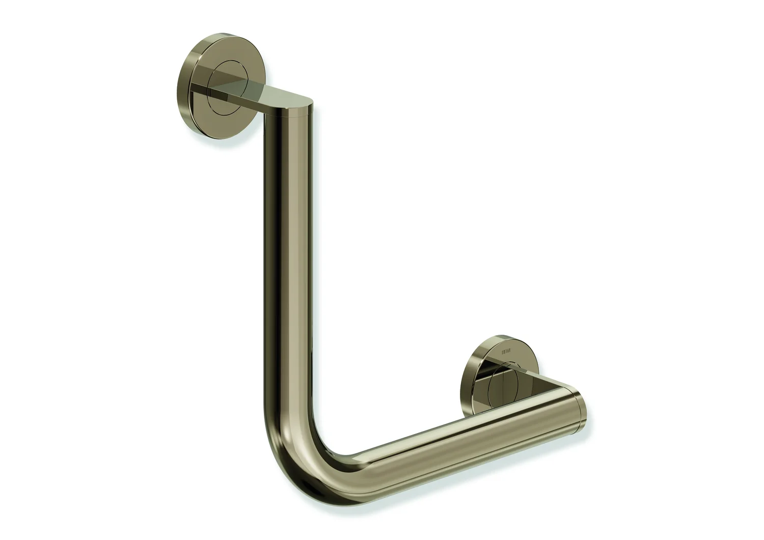 HEWI Winkelgriff System 900, Edelstahl PVD bronze glänzend, 32 mm Durchmesser, 255 mm Länge waagerecht/senkrecht, links- und rechts montierbar HEWI Winkelgriff System 900, Edelstahl PVD bronze glänzend, 32 mm Durchmesser, 255 mm Länge waagerecht/senkrecht, links- und rechts montierbar