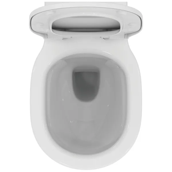 Wand-WC-Kombipaket Connect Air Randlos mit WC-Sitz Softclosing 365x540mm Weiß Wand-WC-Kombipaket Connect Air Randlos mit WC-Sitz Softclosing 365x540mm Weiß