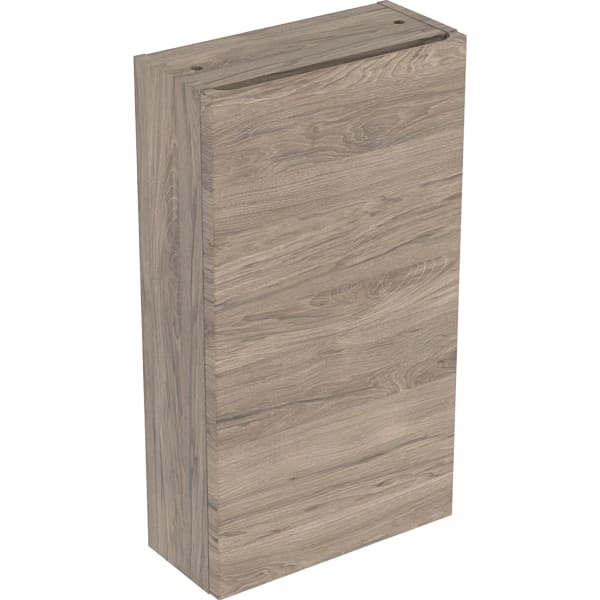 Geberit Hochschrank „Renova Plan“ Nussbaum hickory / Melamin Holzstruktur